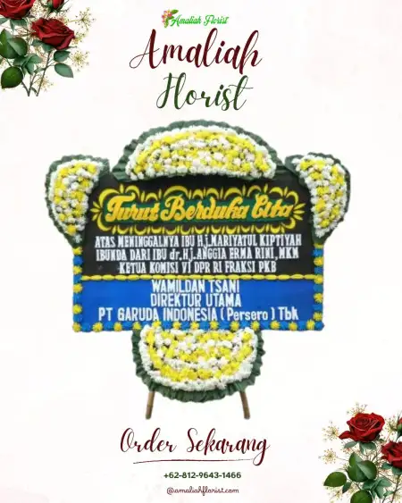 Papan Bunga Duka Lowokwaru